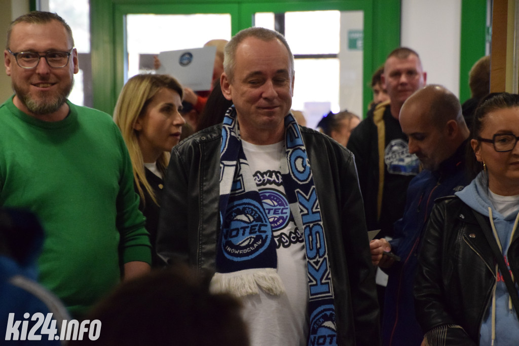 Pożegnanie Noteci z kibicami