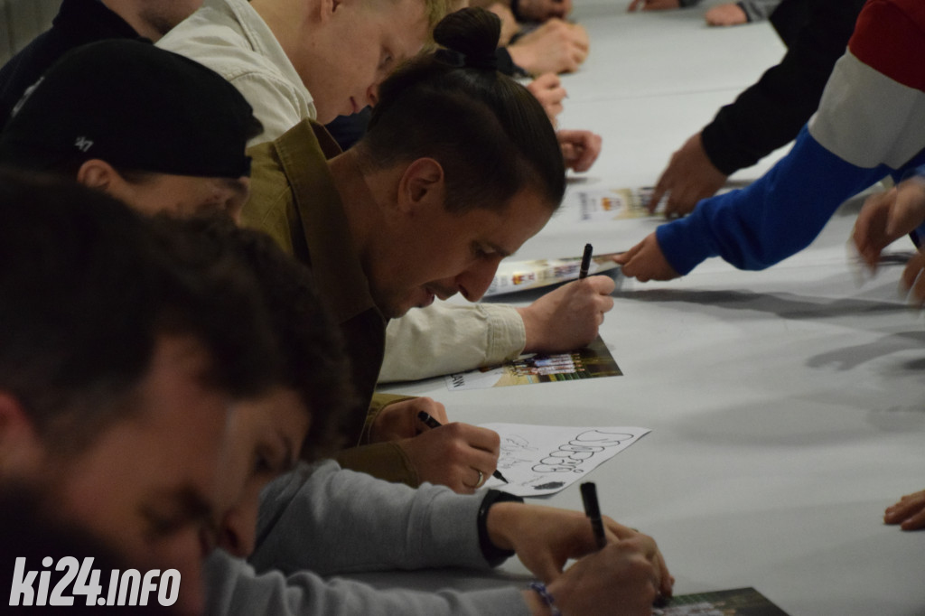 Pożegnanie Noteci z kibicami