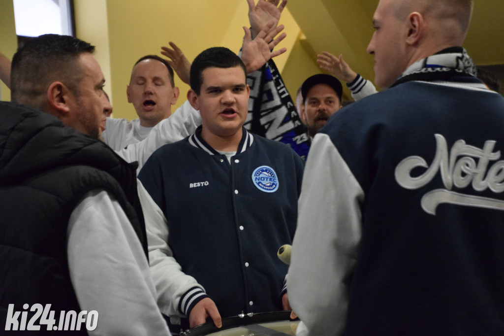 Pożegnanie Noteci z kibicami