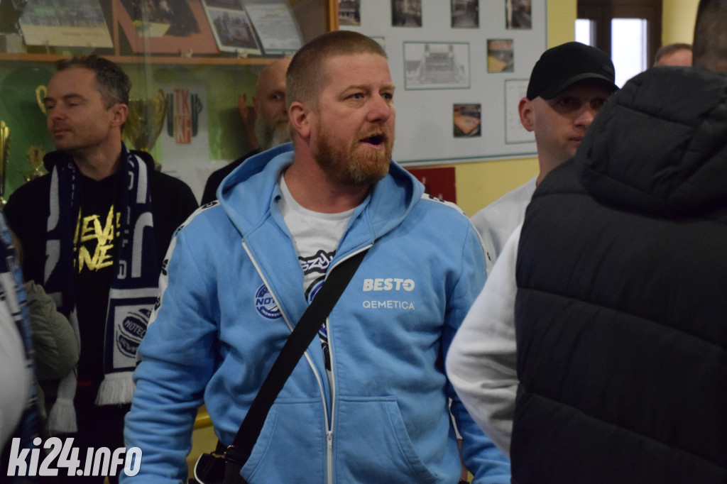 Pożegnanie Noteci z kibicami