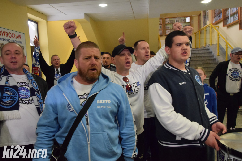 Pożegnanie Noteci z kibicami