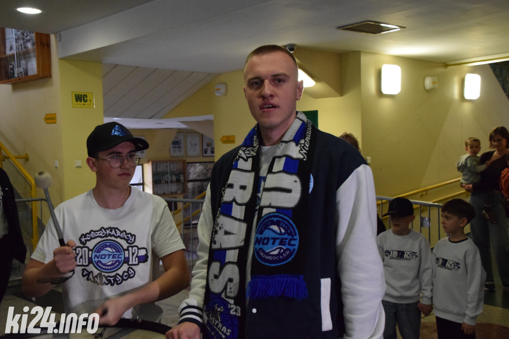 Pożegnanie Noteci z kibicami