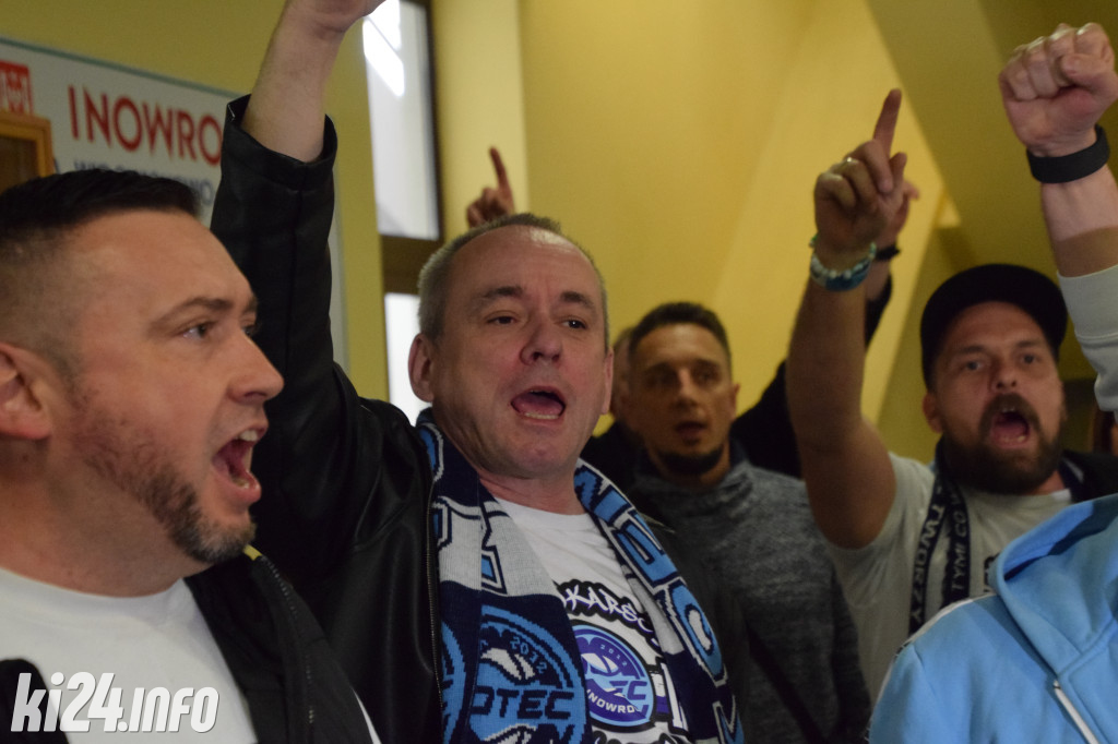 Pożegnanie Noteci z kibicami