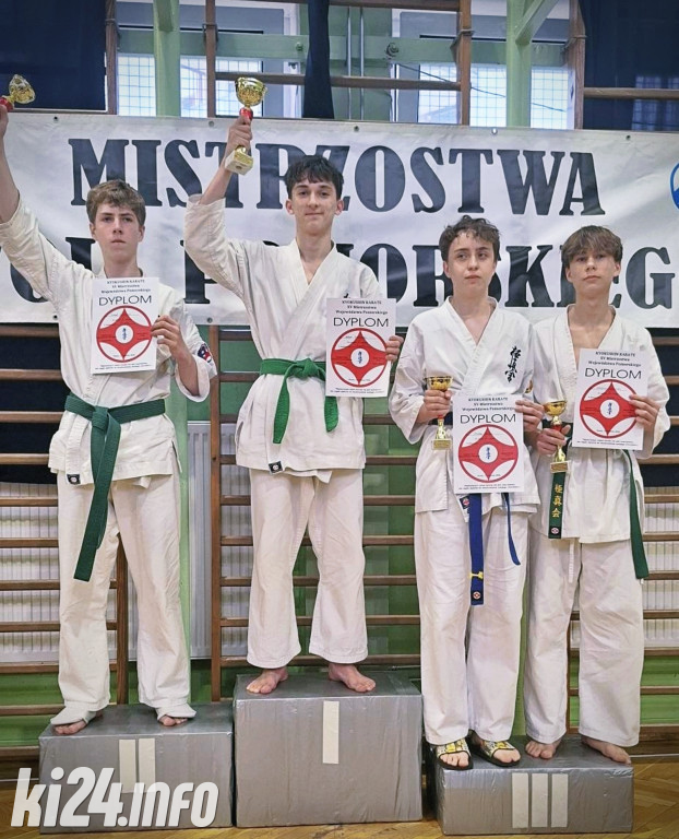 Sukcesy inowrocławskich karateków
