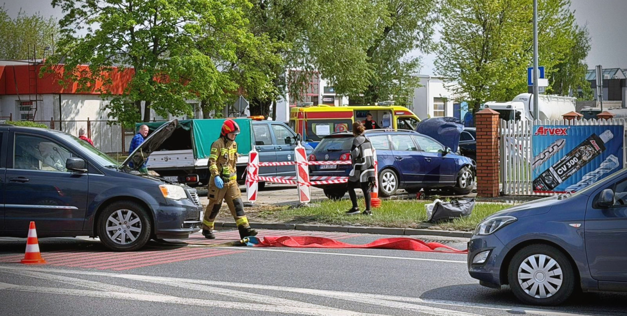 Wypadek na Poznańskiej