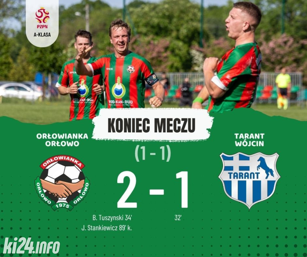 Orłowianka Orłowo - Tarant Wójcin