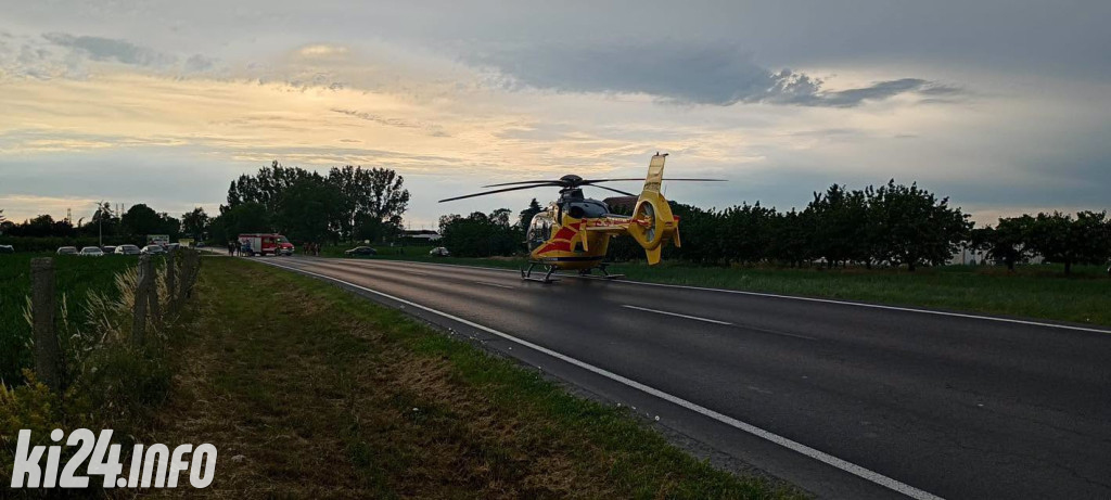 Wypadek w Wielowsi