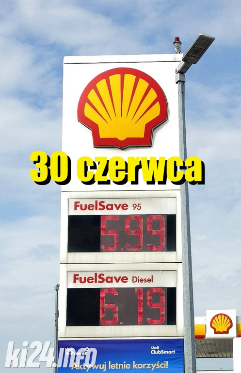 Ceny paliw na stacjach w Inowrocławiu
