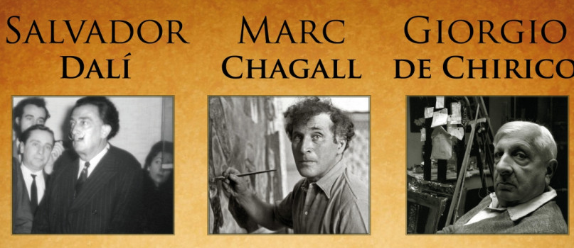 Wystawa Dali/Chagall/de Chirico
