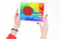 Logo firmy LEDexpert Reklamy Multimedialne Fundacja E-k