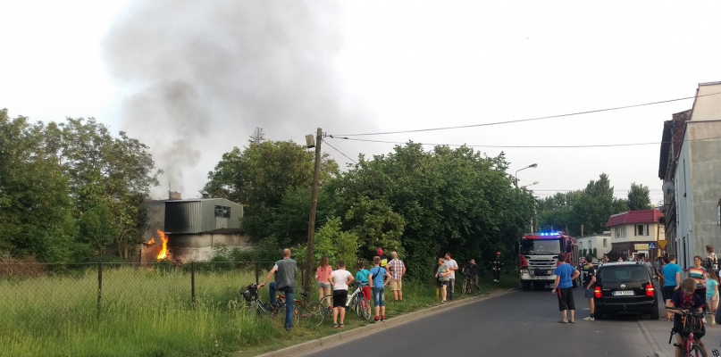 Pożar przy ul. Św. Ducha >