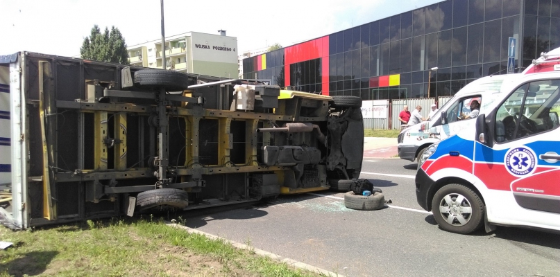 Groźny wypadek na Rąbinie