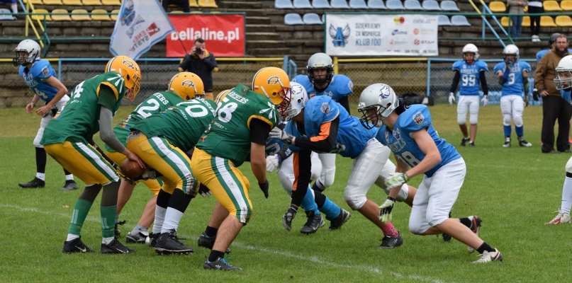Futbol amerykański rządzi na stadionie Goplanii [FOTO]