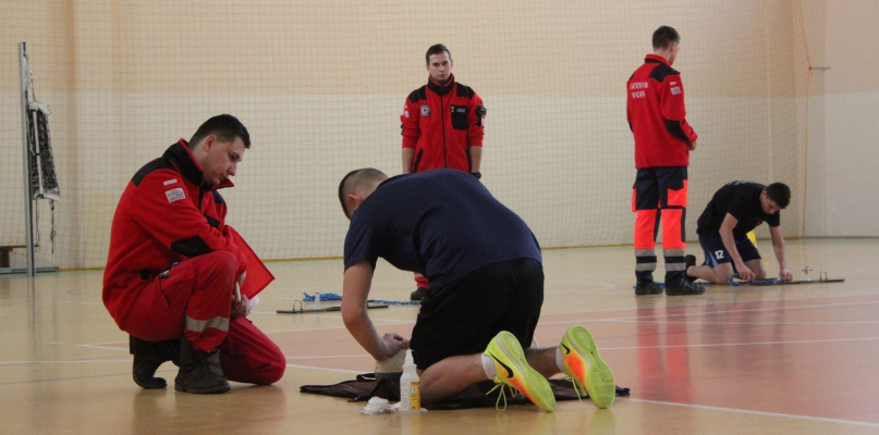 W III LO trwa Spartakiada Prewencyjna dla szkół ponadgimnazjalnych. / fot. Julita Klocek