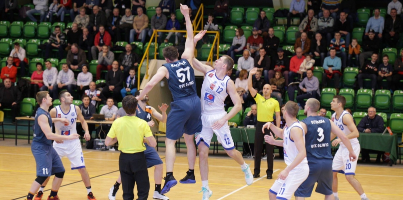W grudniowym spotkaniu GTK Gliwice pokonało KSK Noteć Inowrocław 92:84. Fot. Łukasz Goczkowski