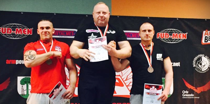 Kolejny tytuł inowrocławskiego armwrestlera. Sławomir Głowacki znów Mistrzem Polsk