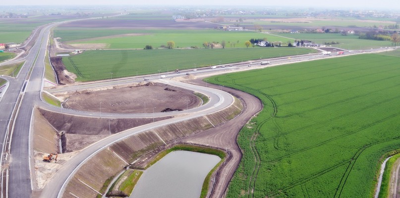 Węzeł w Latkowie. Fot. GDDKiA