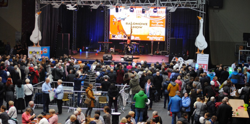 Rodzinne świętowanie na festynie "Z gęsiną w tle" [FILM]