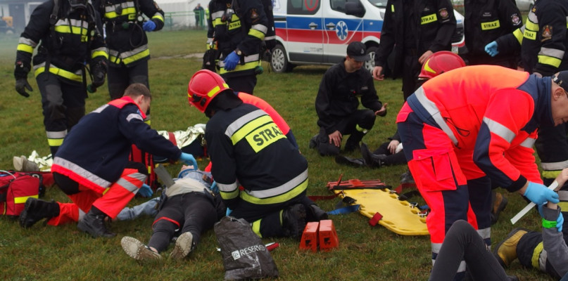 Awaryjne lądowanie samolotu w Inowrocławiu. Spokojnie, to tylko ćwiczenia