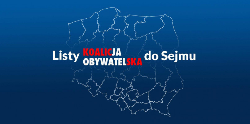 Znamy wyborcze jedynki Koalicji Obywatelskiej z regionu