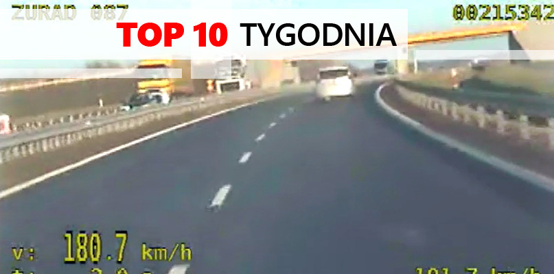 Z prędkością 180 km/h wjechał na szczyt TOP 10 tego tygodnia