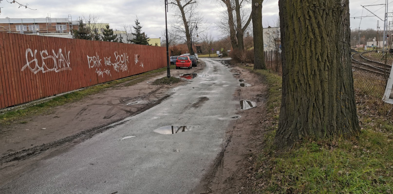 Jedną z planowanych do przebudowy ulic jest Boczna