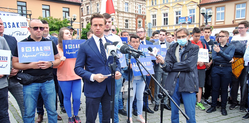 Kandydat na prezydenta spotkał się z inowrocławianami