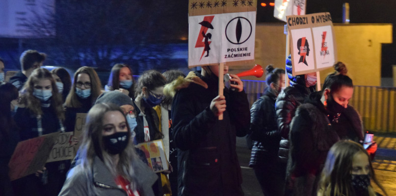 Kolejny protest w Inowrocławiu. Frekwencja nie powaliła
