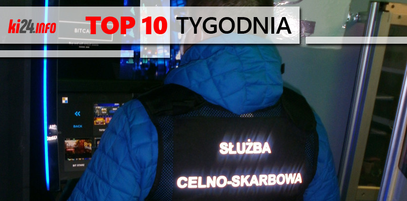 TOP10: Nielegalny hazard w Gniewkowie hitem tygodnia