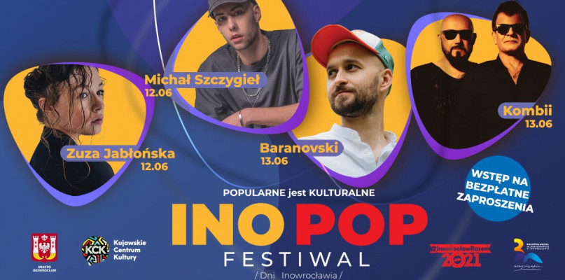 INO POP FESTIWAL, czyli Dni Inowrocławia po nowemu. Zobaczcie program