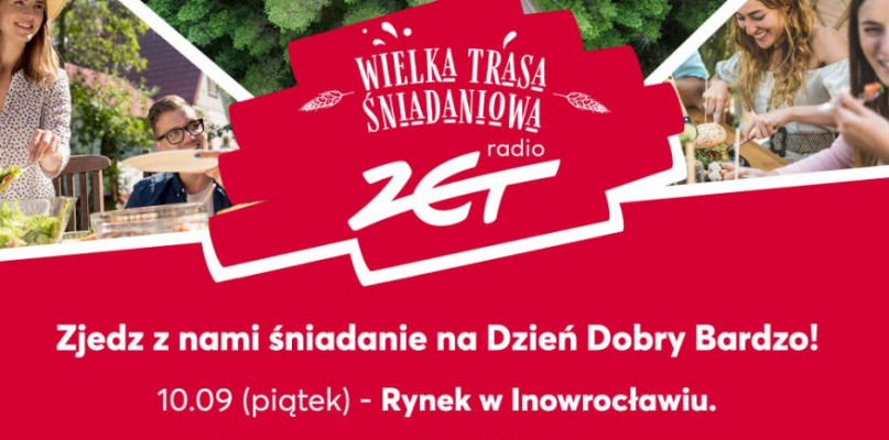 W piątek na inowrocławskim Rynku zjesz śniadanie z Radiem ZET