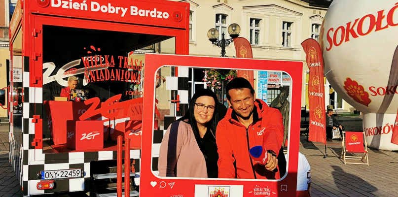 Śniadanie z Radiem ZET na inowrocławskim Rynku