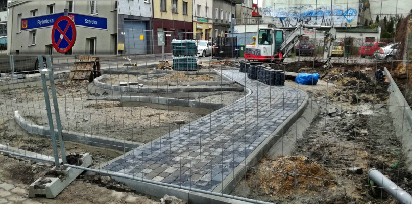 W centrum miasta budują park kieszonkowy