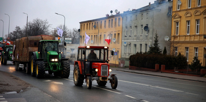 Rolnicy wyjechali na drogi. Trwa protest Agrounii