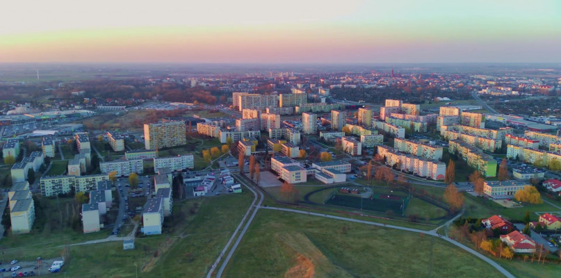 Wiosenny przelot nad osiedlem Rąbin. Zobaczcie wideo