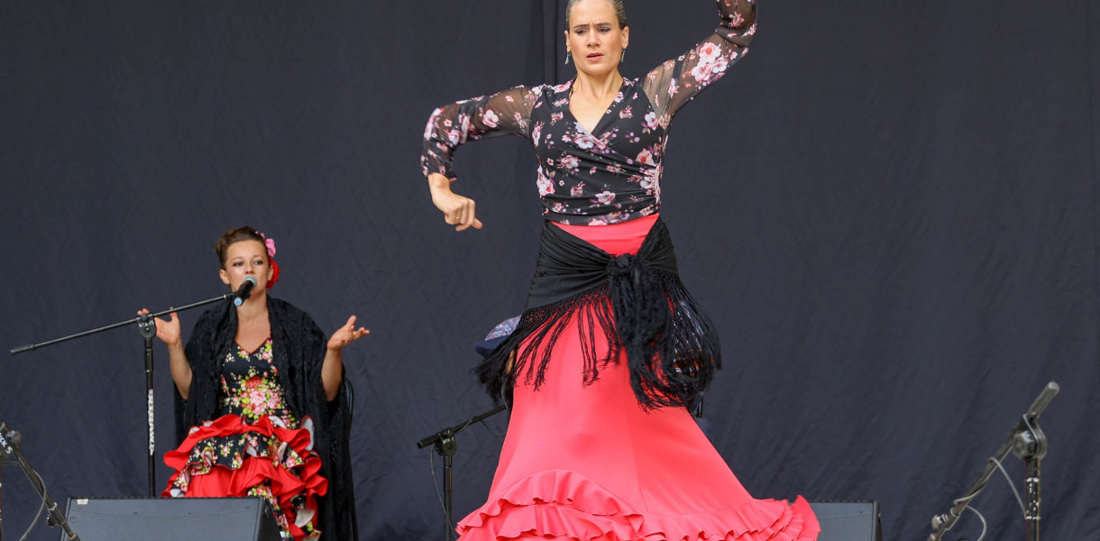 Popołudnie w Solankach w rytmach flamenco 