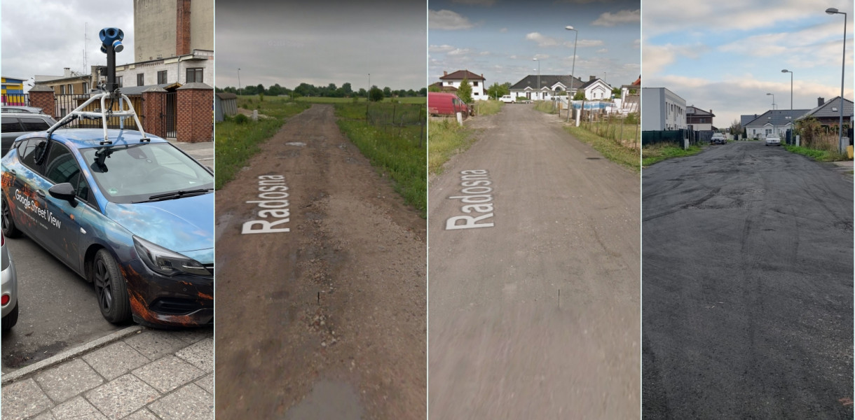 Samochody Google rejestrują, jak zmienia się Inowrocław
