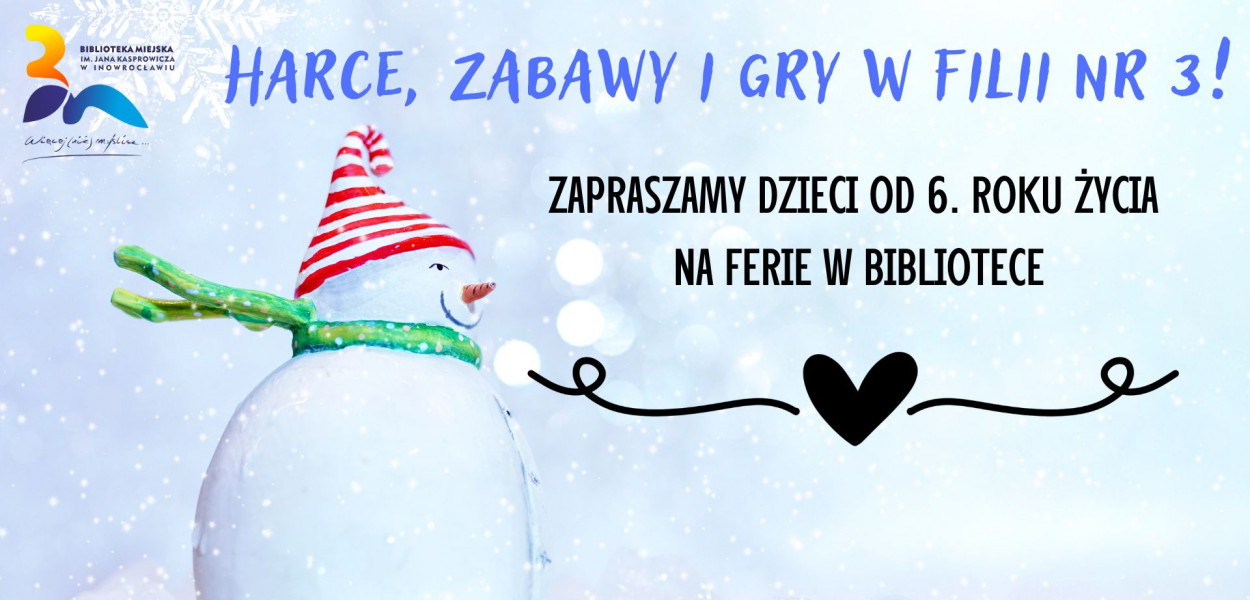 Biblioteka zaprasza dzieci na ferie