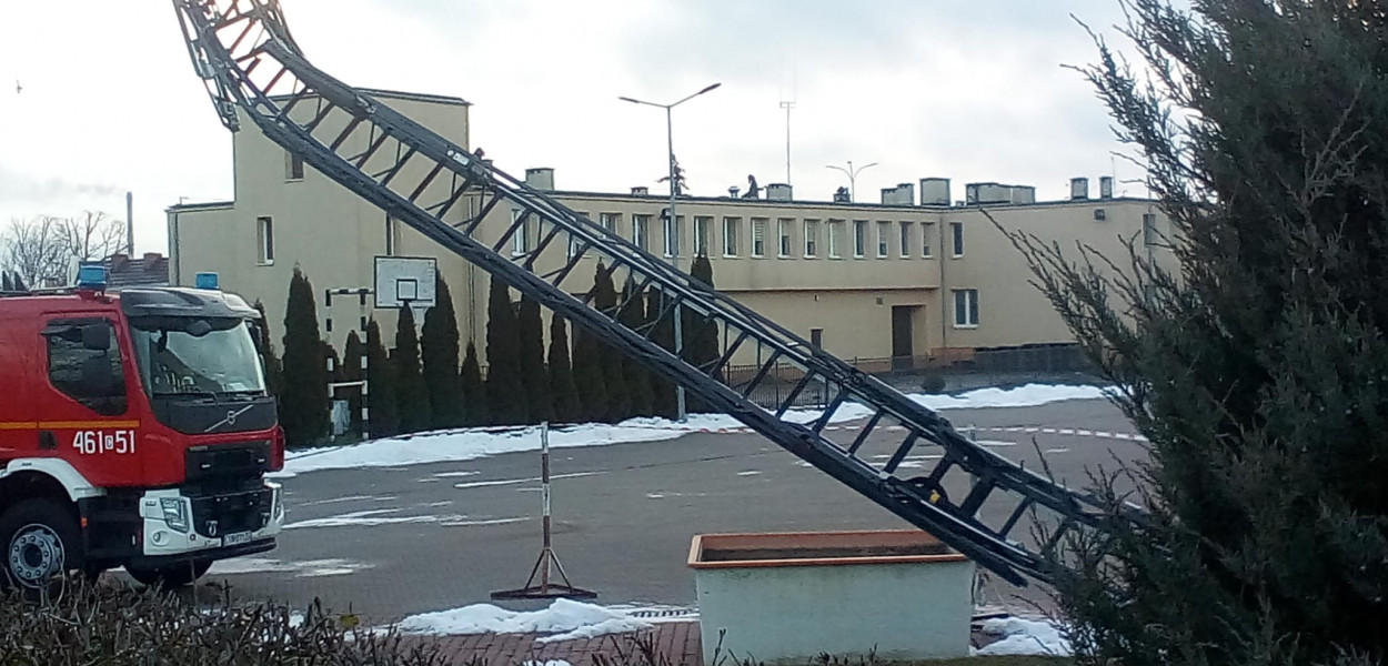 Złamana strażacka drabina w Inowrocławiu. Są nowe fakty