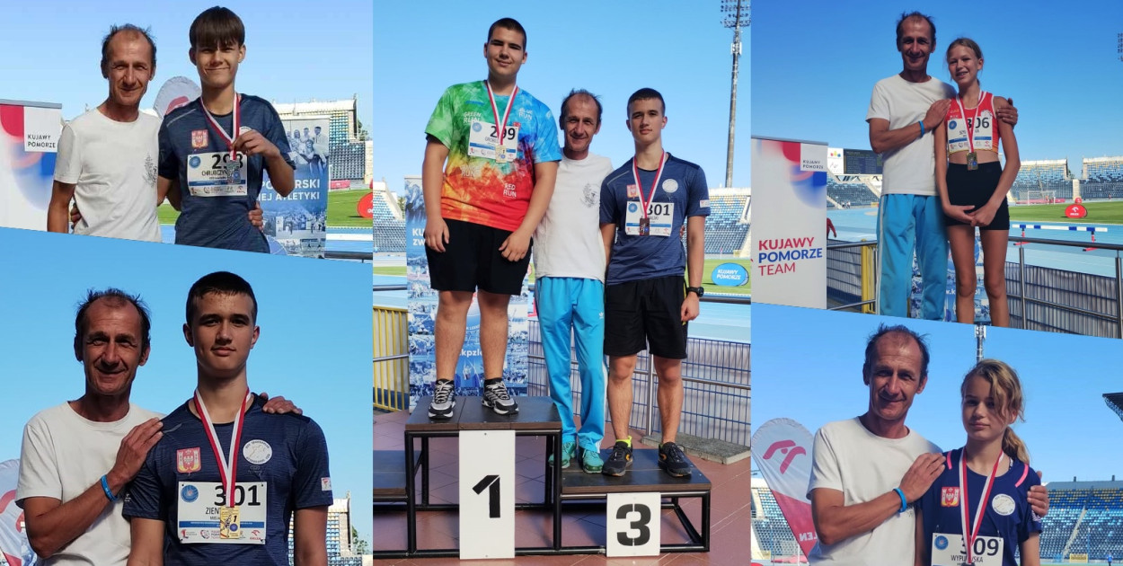 Młodzi lekkoatleci z MKS Inowrocław z dużymi sukcesami