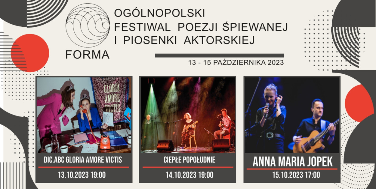 Na tej imprezie króluje poezja śpiewana i piosenka aktorska