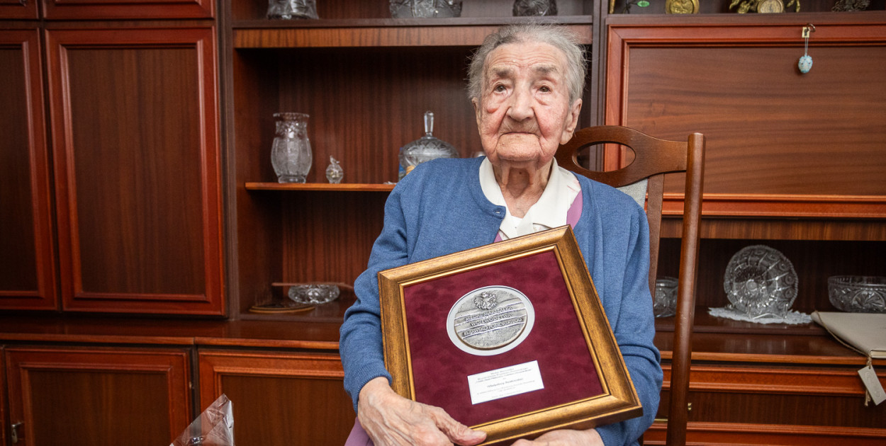 Władysława Bajakowska - stulatka z Inowrocławia