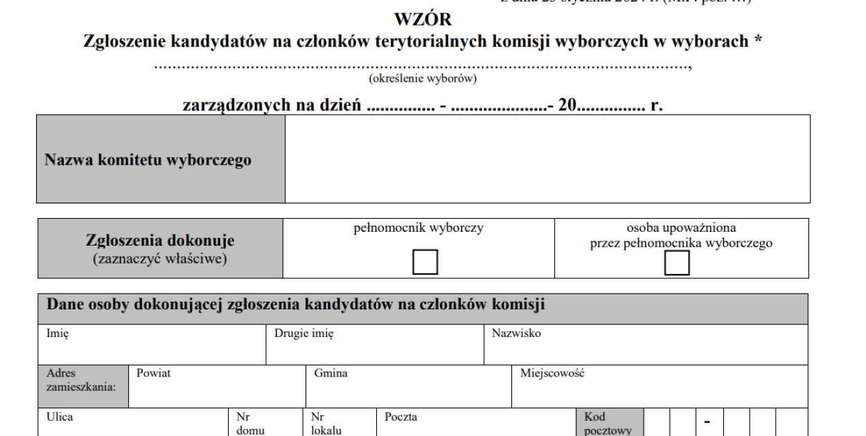 Wybory samorządowe 2024. Jak zostać członkiem komisji wyborczej?
