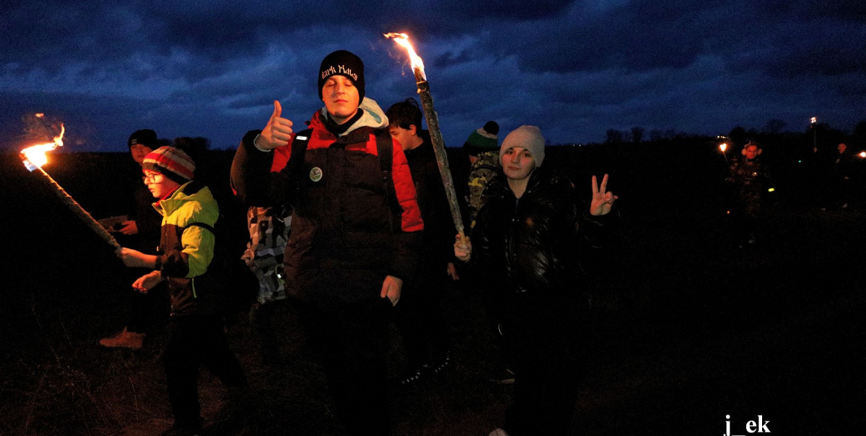 Wyruszyli nocą szlakiem Szwadronu Nadgoplańskiego