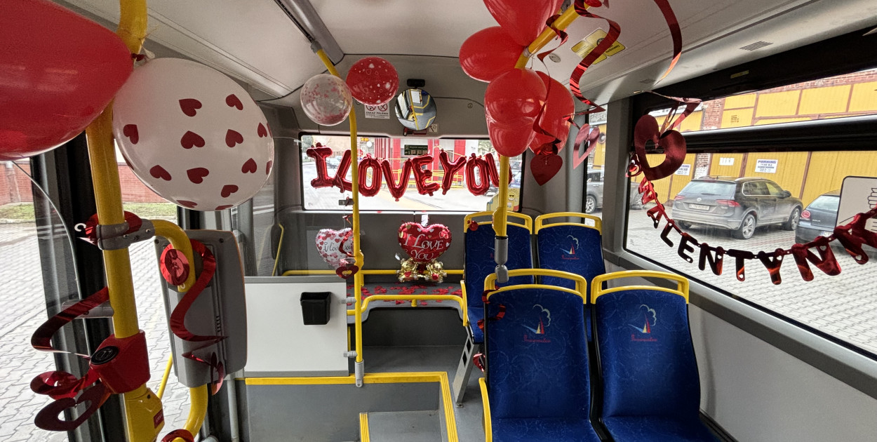 Zakochany autobus jutro w Inowrocławiu