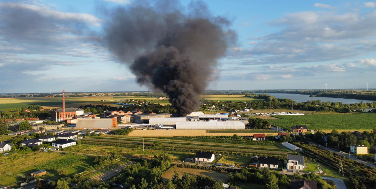 Po pożarze w Janikowie. Mamy oświadczenie firmy