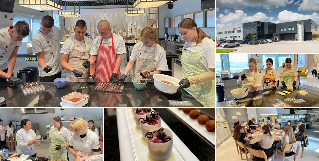 Cukiernicy Akademii Szkolnictwa AS w Inowrocławiu z wizytą w Latkowie! [FOTO]