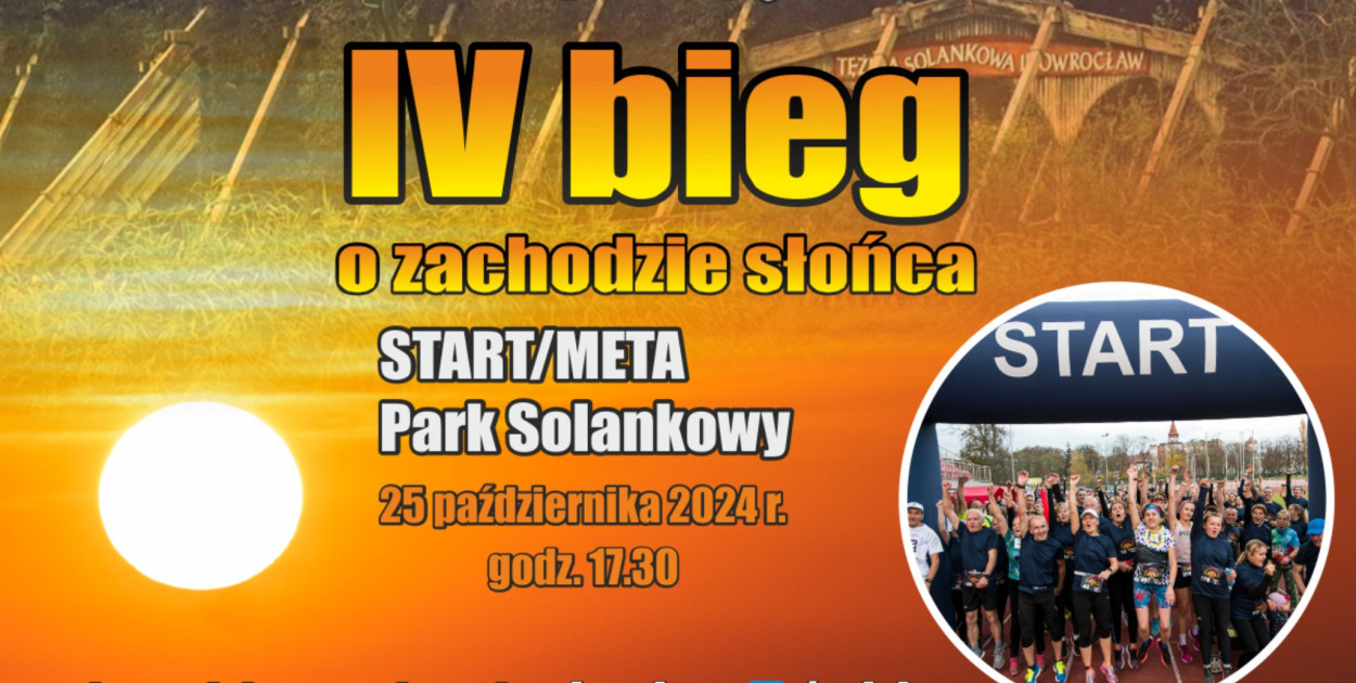 Czwarta edycja „Biegu o Zachodzie Słońca” – zapisy ruszyły!