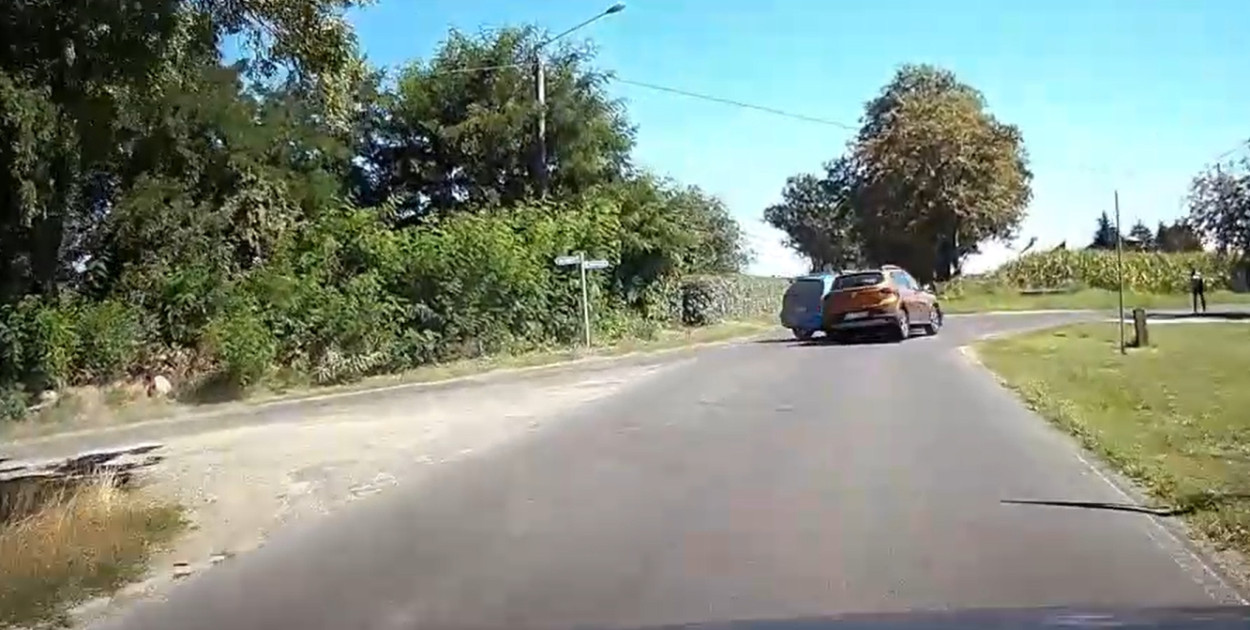 Ten wypadek zarejestrowała kamera. Sprawczyni nie uniknęła kary