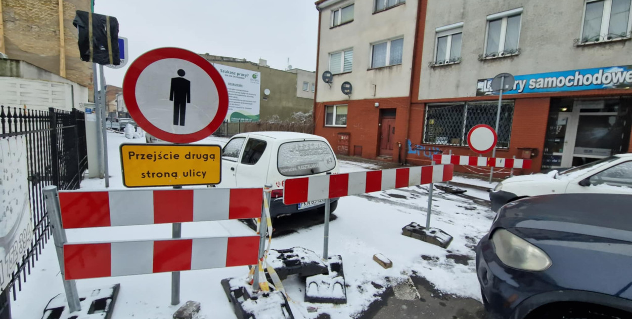 Rybnicka wciąż zamknięta. Radny pyta prezydenta, co dalej?
